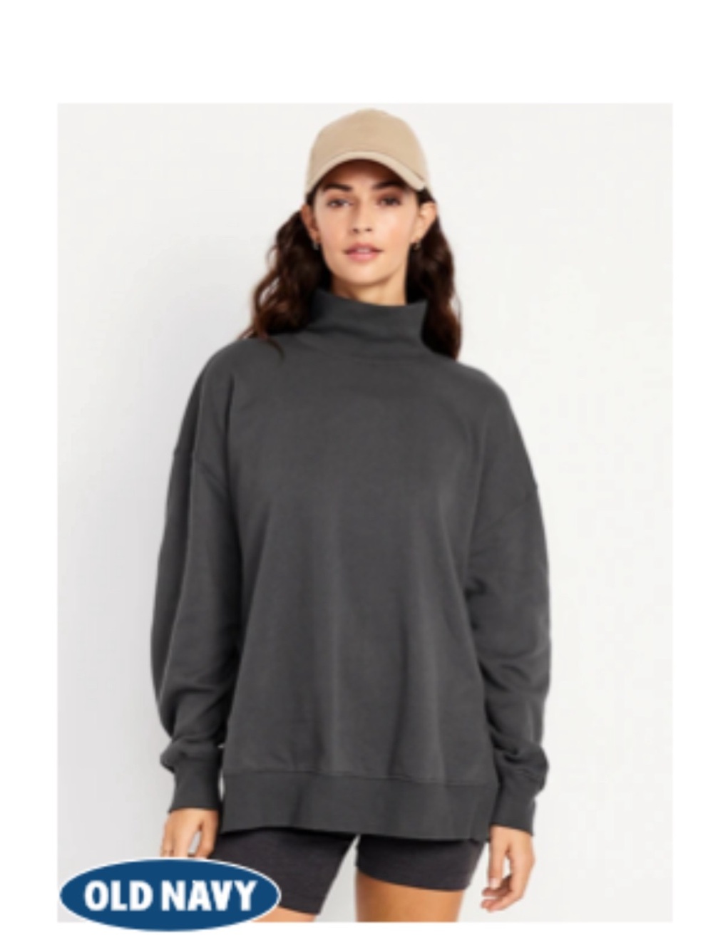 SoComfy Oversized Tunic Sweatshirt